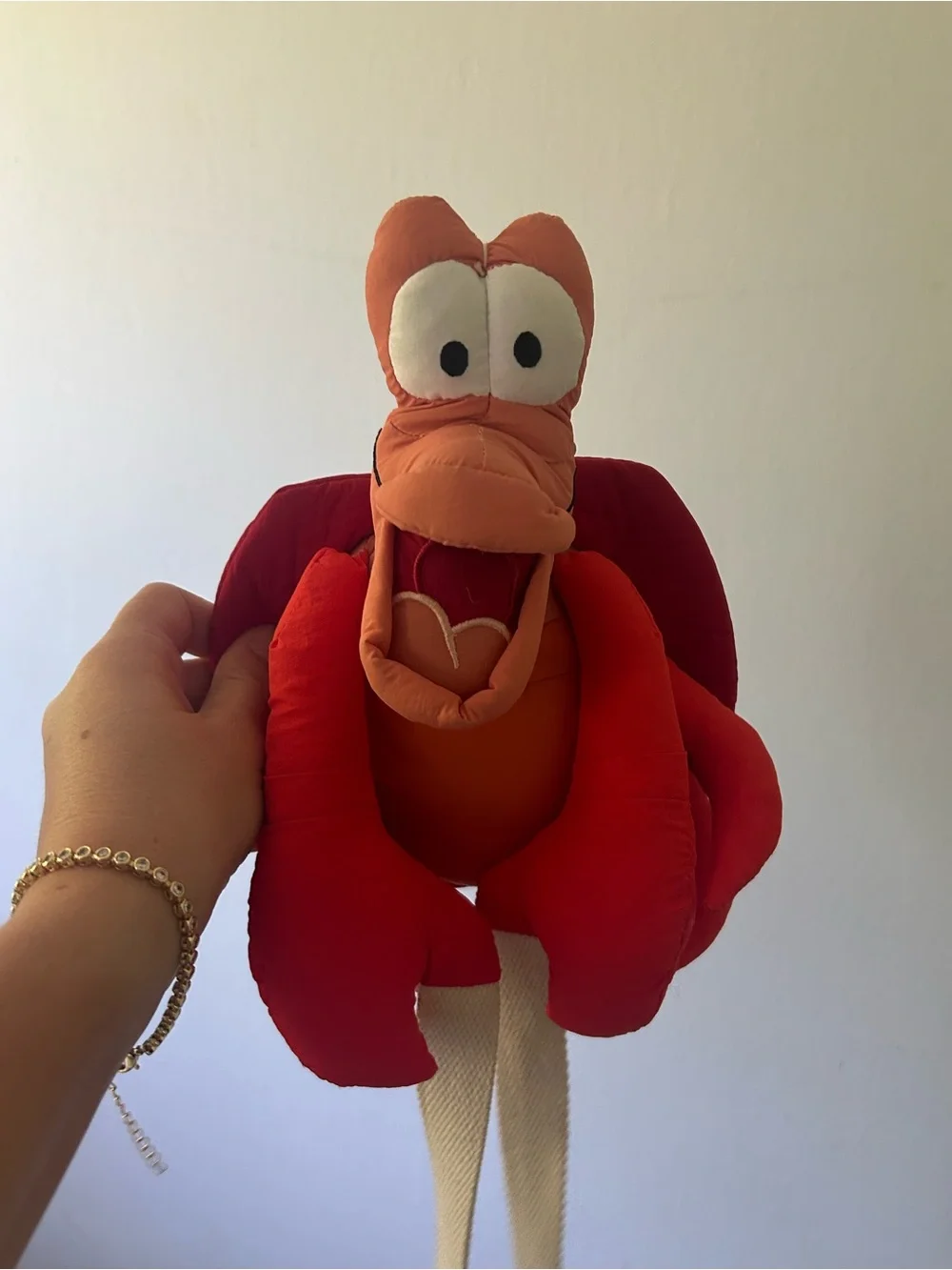 Zara x Disney little mermaid Sebastian purse bag